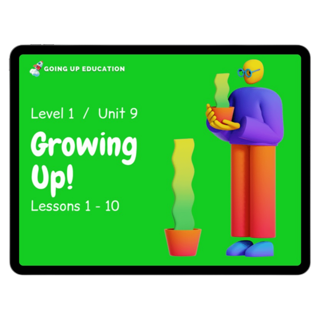 Level 1 Unit 9 ESL Curriculum Cover